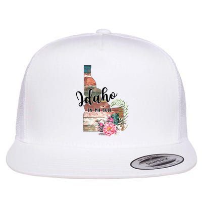 Idaho In My Soul Flat Bill Trucker Hat