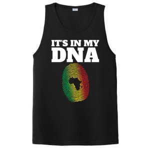 It's In My Dna Africa Black History Juneteenth Fingerprint Great Gift PosiCharge Competitor Tank