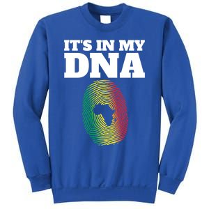 It's In My Dna Africa Black History Juneteenth Fingerprint Great Gift Sweatshirt