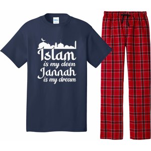 Islam Is My Deen Jannah Is My Dream Ramadan Muslim Pajama Set