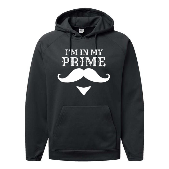 IM In My Prime Western Doc Holliday Cowboy Performance Fleece Hoodie