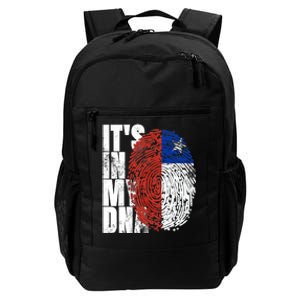 It's In My DNA Chilean Hispanic Gift Chileno Cool Chile Flag Daily Commute Backpack