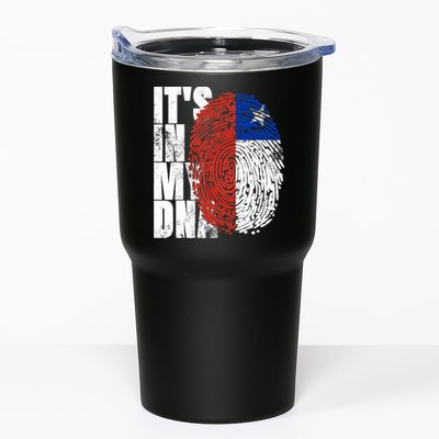 It's In My DNA Chilean Hispanic Gift Chileno Cool Chile Flag Tumbler