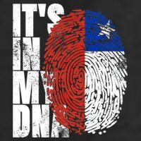 It's In My DNA Chilean Hispanic Gift Chileno Cool Chile Flag Golf Towel