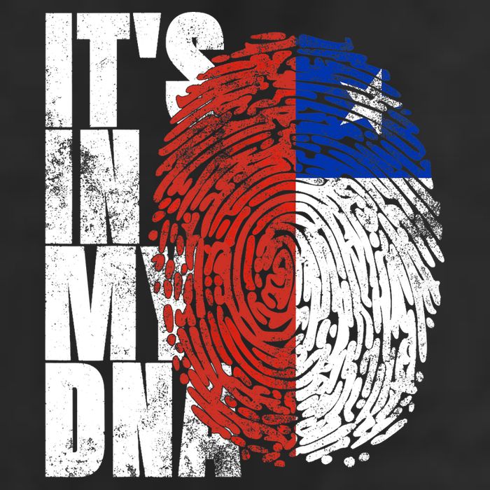 It's In My DNA Chilean Hispanic Gift Chileno Cool Chile Flag Golf Towel