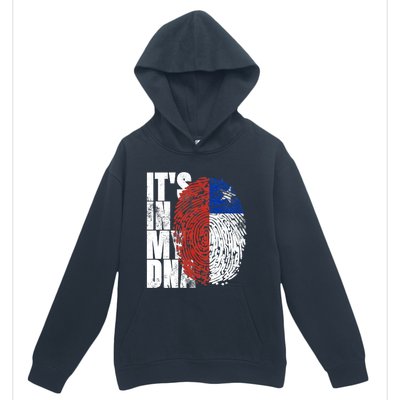 It's In My DNA Chilean Hispanic Gift Chileno Cool Chile Flag Urban Pullover Hoodie