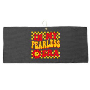 I'm in My Fearless Era Large Microfiber Waffle Golf Towel