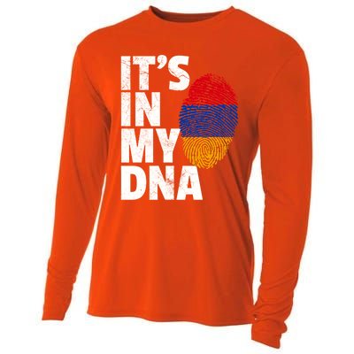 It's In My Dna Arian Aria Flag Pride National Country Gift Cooling Performance Long Sleeve Crew