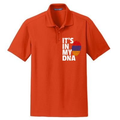 It's In My Dna Arian Aria Flag Pride National Country Gift Dry Zone Grid Polo