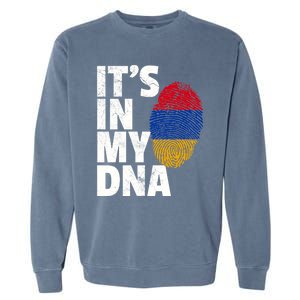 It's In My Dna Arian Aria Flag Pride National Country Gift Garment-Dyed Sweatshirt