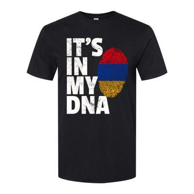 It's In My Dna Arian Aria Flag Pride National Country Gift Softstyle CVC T-Shirt