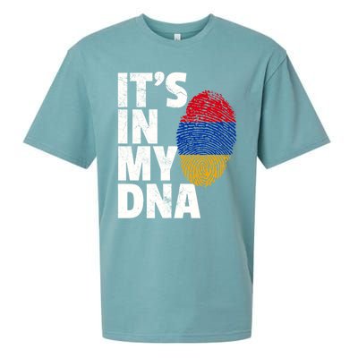 It's In My Dna Arian Aria Flag Pride National Country Gift Sueded Cloud Jersey T-Shirt