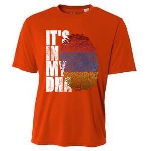 It's In My Dna Arian Sign Proud Funny Gift Pride Aria Flag Gift Cooling Performance Crew T-Shirt