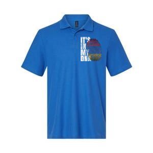 It's In My Dna Arian Sign Proud Funny Gift Pride Aria Flag Gift Softstyle Adult Sport Polo