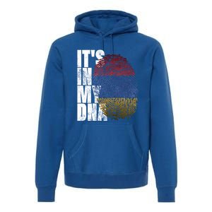 It's In My Dna Arian Sign Proud Funny Gift Pride Aria Flag Gift Premium Hoodie