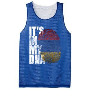 It's In My Dna Arian Sign Proud Funny Gift Pride Aria Flag Gift Mesh Reversible Basketball Jersey Tank