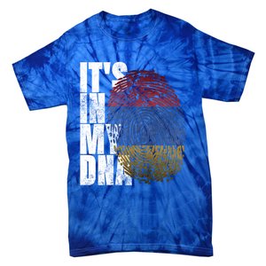 It's In My Dna Arian Sign Proud Funny Gift Pride Aria Flag Gift Tie-Dye T-Shirt