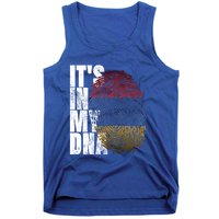 It's In My Dna Arian Sign Proud Funny Gift Pride Aria Flag Gift Tank Top