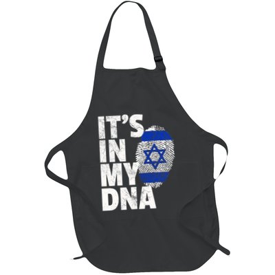 It's In My Dna Israeli Israel Flag National Pride Roots Gift Apron