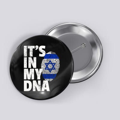 It's In My Dna Israeli Israel Flag National Pride Roots Gift Button