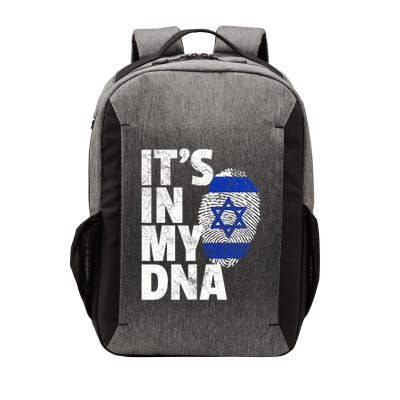 It's In My Dna Israeli Israel Flag National Pride Roots Gift Vector Backpack