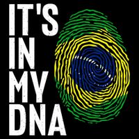 It's In My DNA Brazil Flag Jersey Brazil National Pride Cooling Performance Crew T-Shirt