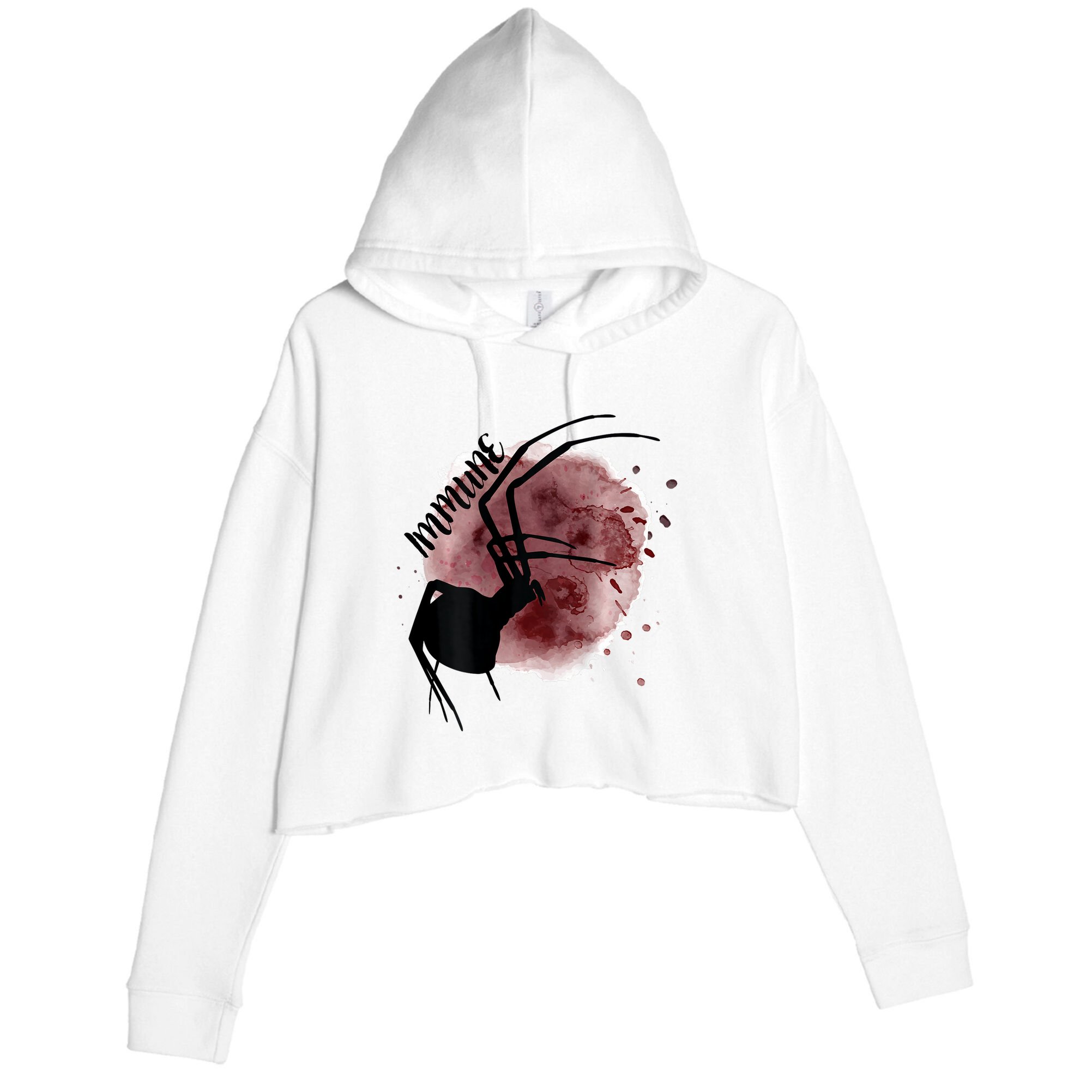 Immune Crop Fleece Hoodie