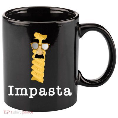 Impasta 11oz C Handle Ceramic Mug