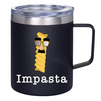 Impasta 12oz Stainless Steel Coffee Mug
