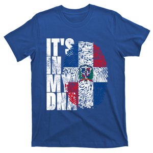 It's In My Dna Dominican Funny Gift Proud Dominican Republic Flag Gift T-Shirt