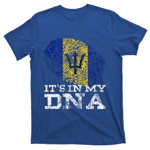 It's In My DNA Barbados Cool Barbadian Afro Bajan Flag T-Shirt