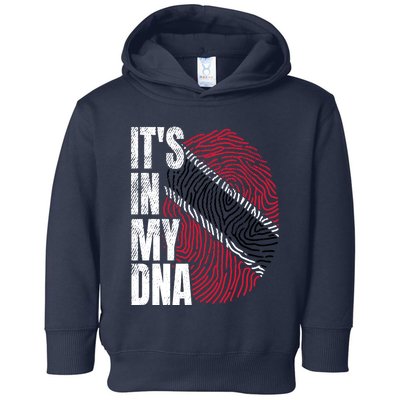 It's In My DNA Trinidad And Tobago Flag Proud Boy Girl Gift Toddler Hoodie