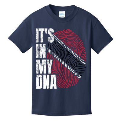 It's In My DNA Trinidad And Tobago Flag Proud Boy Girl Gift Kids T-Shirt