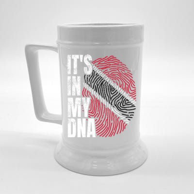 It's In My DNA Trinidad And Tobago Flag Proud Boy Girl Gift Beer Stein