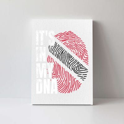 It's In My DNA Trinidad And Tobago Flag Proud Boy Girl Gift Canvas