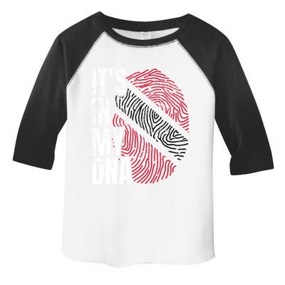 It's In My DNA Trinidad And Tobago Flag Proud Boy Girl Gift Toddler Fine Jersey T-Shirt