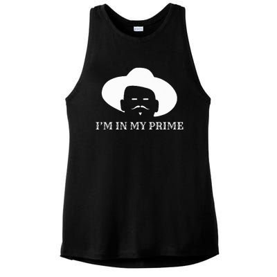 IM In My Prime Western Doc Holliday Ladies PosiCharge Tri-Blend Wicking Tank