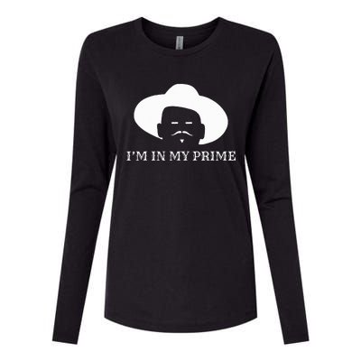 IM In My Prime Western Doc Holliday Womens Cotton Relaxed Long Sleeve T-Shirt