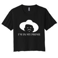 IM In My Prime Western Doc Holliday Women's Crop Top Tee