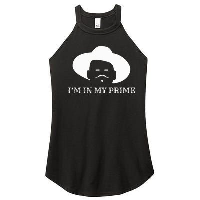 IM In My Prime Western Doc Holliday Women's Perfect Tri Rocker Tank