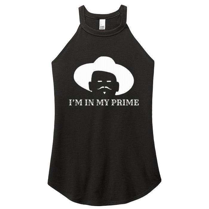 IM In My Prime Western Doc Holliday Women's Perfect Tri Rocker Tank