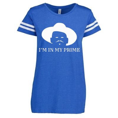 IM In My Prime Western Doc Holliday Enza Ladies Jersey Football T-Shirt