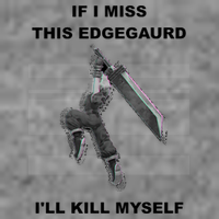 If I Miss This Edgeguard Ill Kill Myself 7-Panel Snapback Hat