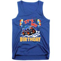 It Is My Birthday Boy Monster Truck Car Party Day Kids Cute Gift Tank Top