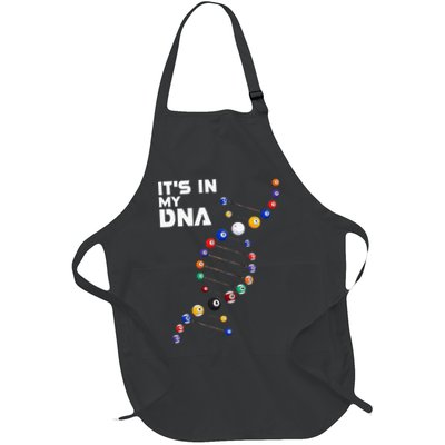 It's In My DNA Pool Billiard Full-Length Apron With Pockets