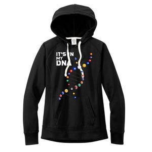 It's In My DNA Pool Billiard Women's Fleece Hoodie