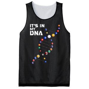 It's In My DNA Pool Billiard Mesh Reversible Basketball Jersey Tank