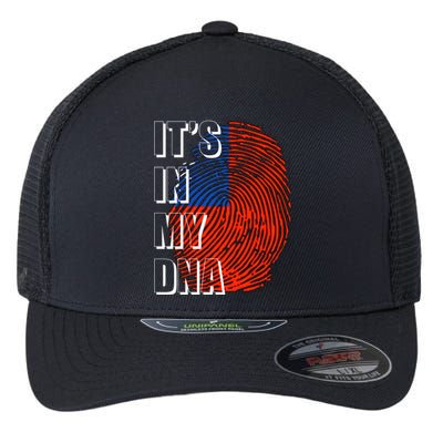 Its In My Dna Taiwan Flag Gift Flexfit Unipanel Trucker Cap