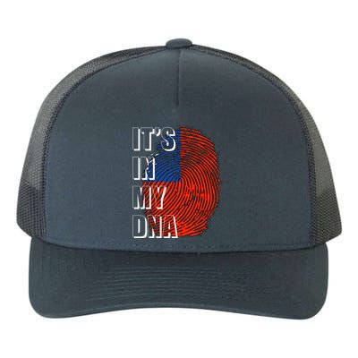 Its In My Dna Taiwan Flag Gift Yupoong Adult 5-Panel Trucker Hat