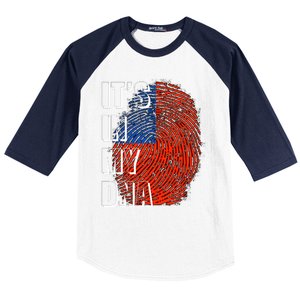 Its In My Dna Taiwan Flag Gift Baseball Sleeve Shirt